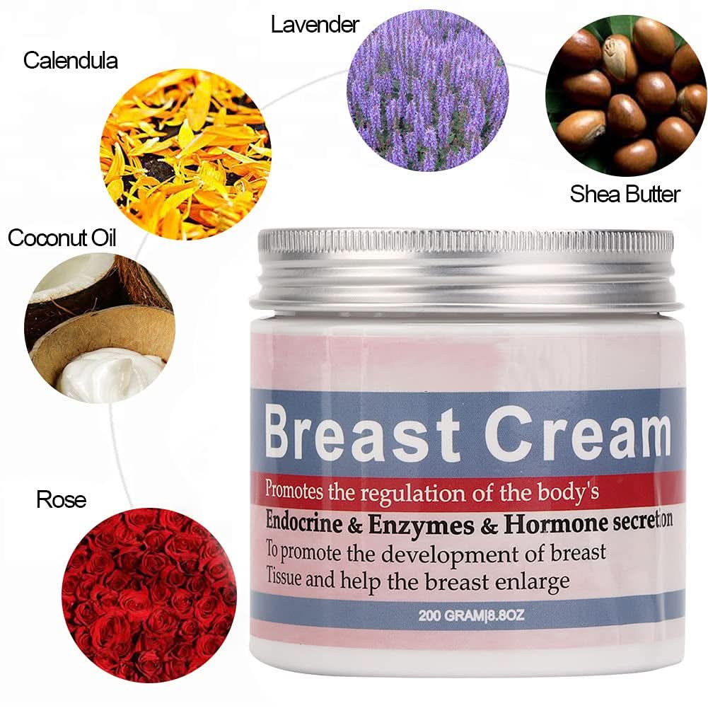 Brystforstørrelsescreme, 200G Kosmetik og Skønhed Naty Shop