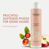 Jean & Len Care Shampoo Jojoba & Apple, nærer langt og skrøbeligt hår, 300 ml Brusebad og bad Jean & Len