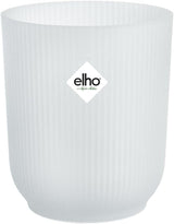 elho Vibes Fold Orchid High 12,5cm - Indendørs orkidépotter - Indendørs urtepotter - 100% genbrugsplastik - Hvid/Silkeblød hvid
