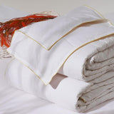 San Carlos Vivaldi - quilt, densitet 180 G + 120 G, 92% dun, 8% fjer, 4 sæsoner, hvide Quilts og quilts Naty Shop