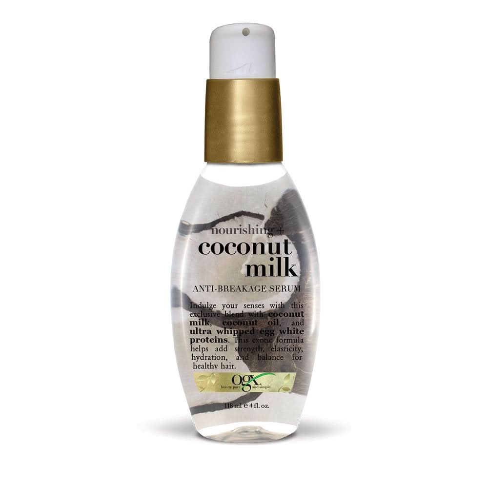 Shampoo med kokosmælk OGX (385 ml), fugtgivende effekt Bruser og bad Naty Shop