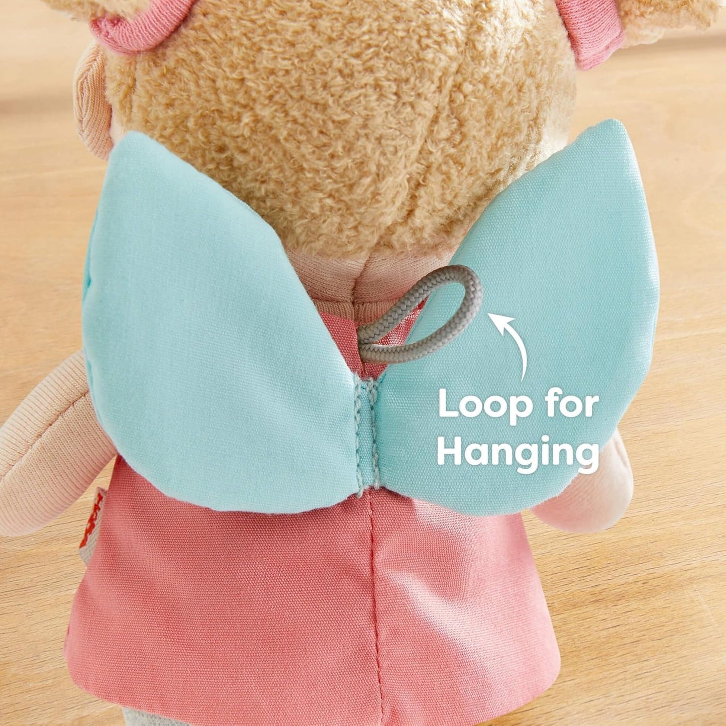 HABA Guardian Angel Lore - Fluffy tekstildukke (15 cm), perfekt velkomstgave til babyer og småbørn - Vaskes ved 30 °C - 2011870001