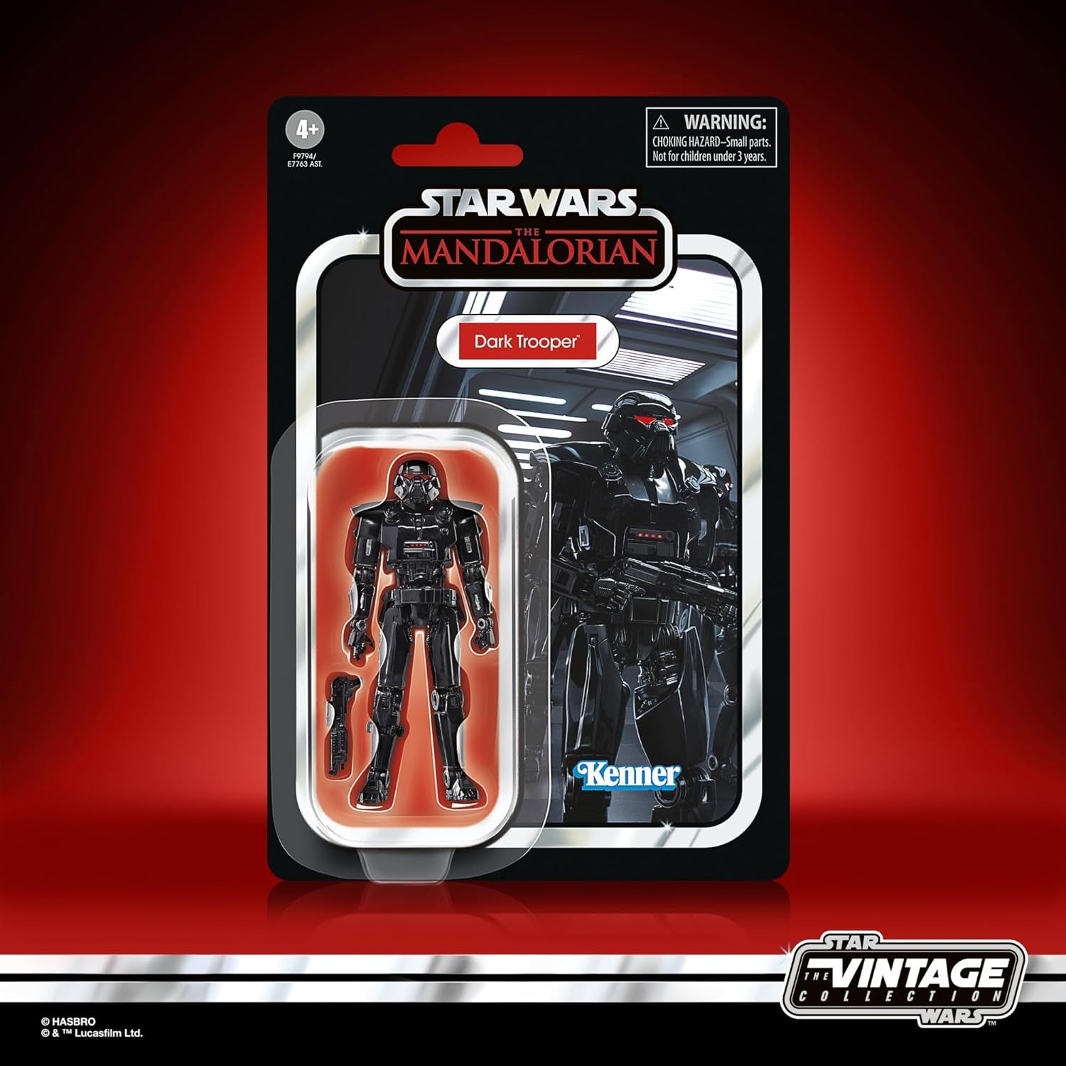 Star Wars Vintage Collection Dark Trooper Action Figur til at samle Mandalorian (målestok 9,5 cm) Actionfigurer Naty Shop