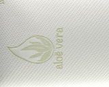 Todocama Todolit viskoelastisk aloe vera plus pude, grøn, 2 stk., 75 cm Naty Shop standard puder