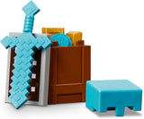 LEGO Minecraft The Illager Desert Patrol videospilsæt til børn, udpost minilegetøj og tre minifigurer inklusive plyndrer, tjener og kaktusridder 21267 byggesæt Besuche den LEGO-Store