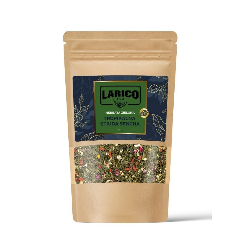 Larico Tea Naturlig frugtte Früchtchen Mix Vilde jordbær Euphorie 50 g/Løs te af højeste kvalitet/Naturlig løs te