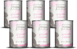 MjAMjAM - Premium våd kattefoder - saftig kylling og vild laks 6 pakke (6 x 400 g) Kornfri med ekstra kød