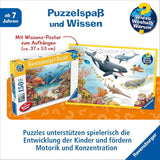 Ravensburger børnepuslespil 13411 - Havdyr på koralrevet - Hvorfor? Hvorfor? Hvorfor? Puslespil 150 brikker XXL + vidensplakat, til børn fra 7 år Puslespil Naty Shop