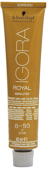 Igora Royal Absolute Age Blend Hårfarve, 7-560 Medium Golden Chocolate Blond, 60ml Naty Shop Hårfarve 8-50 Natural Light Golden Blonde 60 Ml (1 pakke)