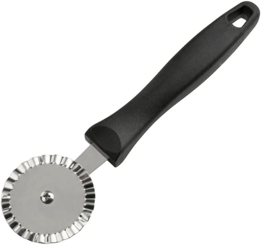 FMprofessionelt kagehjul 20 cm CHEF (Farve: Rustfrit stål/Sort), Antal: 1 stk.