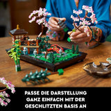 Lego Icons Garden Of Silence - Voksen Zen Botanisk Have Sæt med Lotus Blomster - Tilpasset japansk inspireret skrivebordsdekoration - Gave til kvinder og mænd 10315 Byggesæt Besuche den LEGO-Store