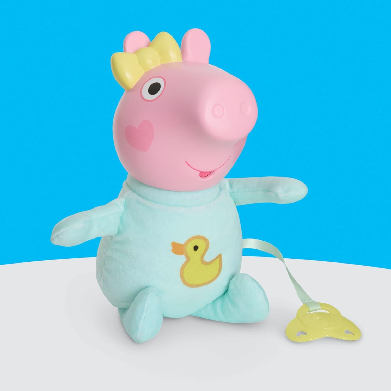 Peppa Pig 28 cm Evie Interactive Doll med 20 lyde og mange funktioner, legetøjssæt til børn fra 3 år og opefter