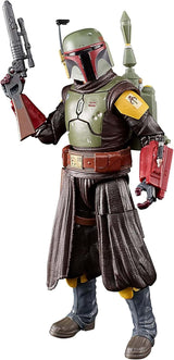 Star Wars Hasbro Black Series Boba Fett (Throne Room): The Book of Boba Fett samlerfigur, til børn fra 4+ år, multi, 15 cm højde actionfigurer Naty Shop