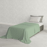 Elegant sommerdyne, quiltet, grøn, 170 X 250 cm Dyner og dyner Naty Shop