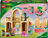 LEGO Wicked Glinda, Elphaba og Nessarose på Shiz University Sejlbåd og 3 Figurer Legetøjsbåd Gave til piger og drenge fra 7 år gamle dukkehuselskere 75681 Byggesæt Besuche den LEGO-Store