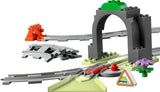 LEGO DUPLO Bybanetunnel og spor - Udvidelsessæt, Gave til småbørn, Tilskynder til Behændighed, Legesæt til 2 år gamle køretøjsfans, Kreativt læringslegetøj 10425 Byggesæt Besuche den LEGO-Store