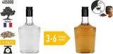 Browin Strong Roasted Oak Chips 20g - flager, fine egepinde til at smage alkohol, brun Aromas Naty Shop