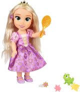 Disney Princess Rapunzel 35 cm syngende dukke, synger 'I See The Light', inkluderer tilbehør for mere sjov, perfekt til piger fra 3 år og opefter, lilla