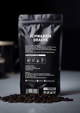 Black Dragon Espresso 100% Robusta - Ekstra stærke ristede kaffebønner - Meget stærk og fyldig kaffe med højt koffeinindhold - Meget stærk espresso
