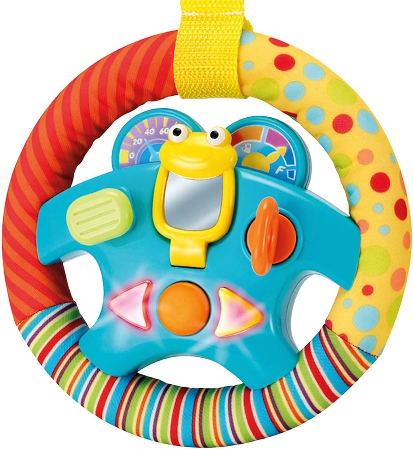 babyfarve babylegetøj Wheel N Sounds Driver Babylegetøj Naty Shop