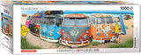 VW Bus - Kombination (puslespil): Panorama puslespil, 1000 puslespil Naty Shop Standard titel