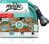 Haveslange kan forlænges op til 7,5 meter, 1/2" (12,5 mm), med håndbruser og 8 funktioner, Idroeasy