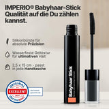 IMPERIO Hair Finishing Stick til babyhår - Premium mascara til babyhår for at tæmme fint og ødelagt hår - 12ml Transparent hårfarve Naty Shop