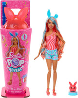 Barbie Pop Reveal Dukke og tilbehørssæt Shakes Series Sød duftende killing modedukke og kæledyr med 8 overraskelser inklusive farveskift JCN87