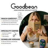 Santos | Kaffebønner 2500g - 100% Arabica fra Brasilien | til espresso, cappuccino eller stærk filtreret kaffe | Omni Stege | Klassisk kaffe - den perfekte introduktion til specialkaffe