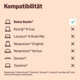 af Amazon Cafe au Lait Dolce Gusto-kompatibel Kaffeekapseln, 48 Kapseln (3 Packungen mit je 16 Stück)