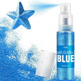 Spiselig glitterspray - 22G spiselig glitter, spiseligt glitterpulver til drinks, kagepynt, macarons - madfarve glitterpulver, spiseligt glitter til cocktails, muffins (pink)