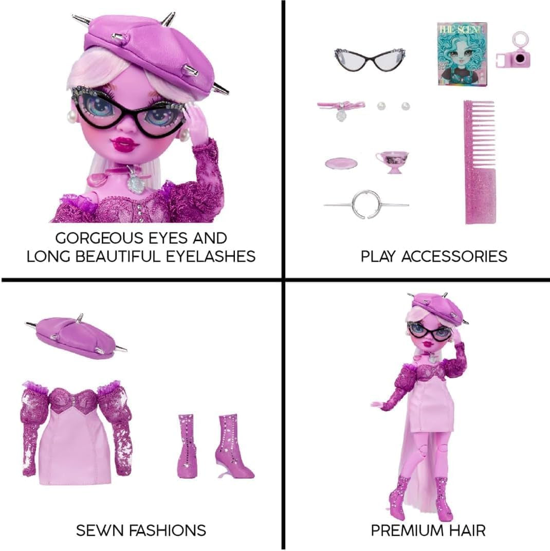 Rainbow High Shadow High F23 Fashion Doll Purple
