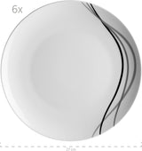 Mäser kombineret servicesæt, TAJO porcelæn, hvid, 40 x 60 x 40 cm
