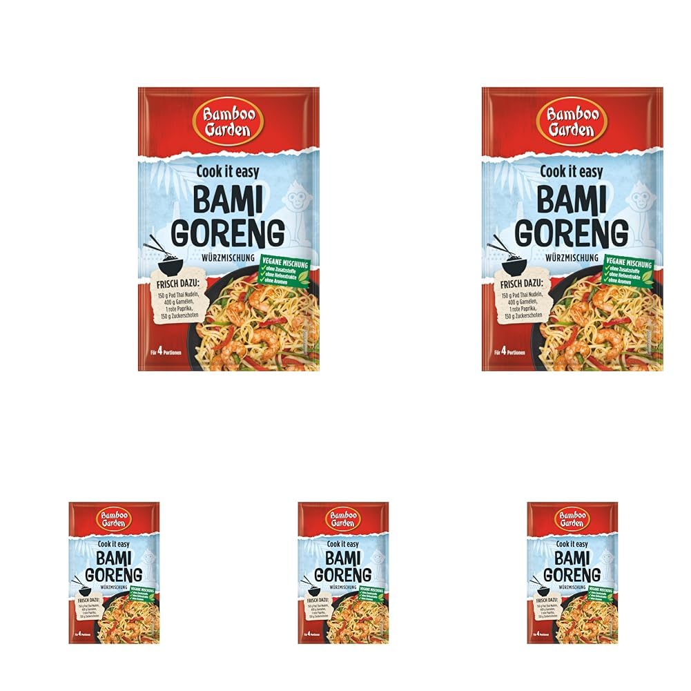 Bambushave Bami Goreng Wurzmischung - Ideel til 4 portioner