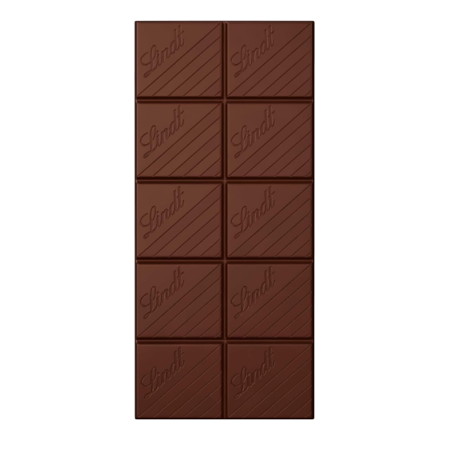 Lindt EXCELLENCE dejstykker med pailletter og karamel - fin mørk chokolade med intens kakaosmag
