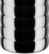 Alessi Kalistò 2 CB02 - Køkkenkrukke i rustfrit stål 18/10 med aluminiumsknop, 114 cl, sølv Madopbevaringsbokse Naty Shop