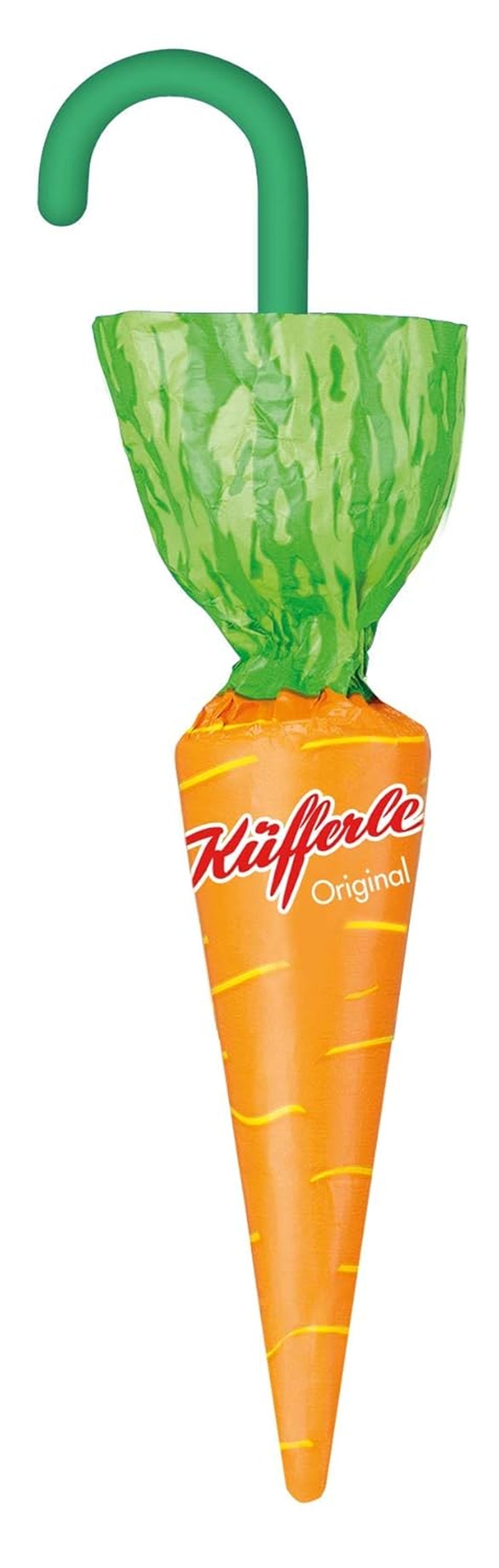 Küfferle, Gulerødder med original chokolade 810 g 60 stk., Mælkechokolade, 1 stk.