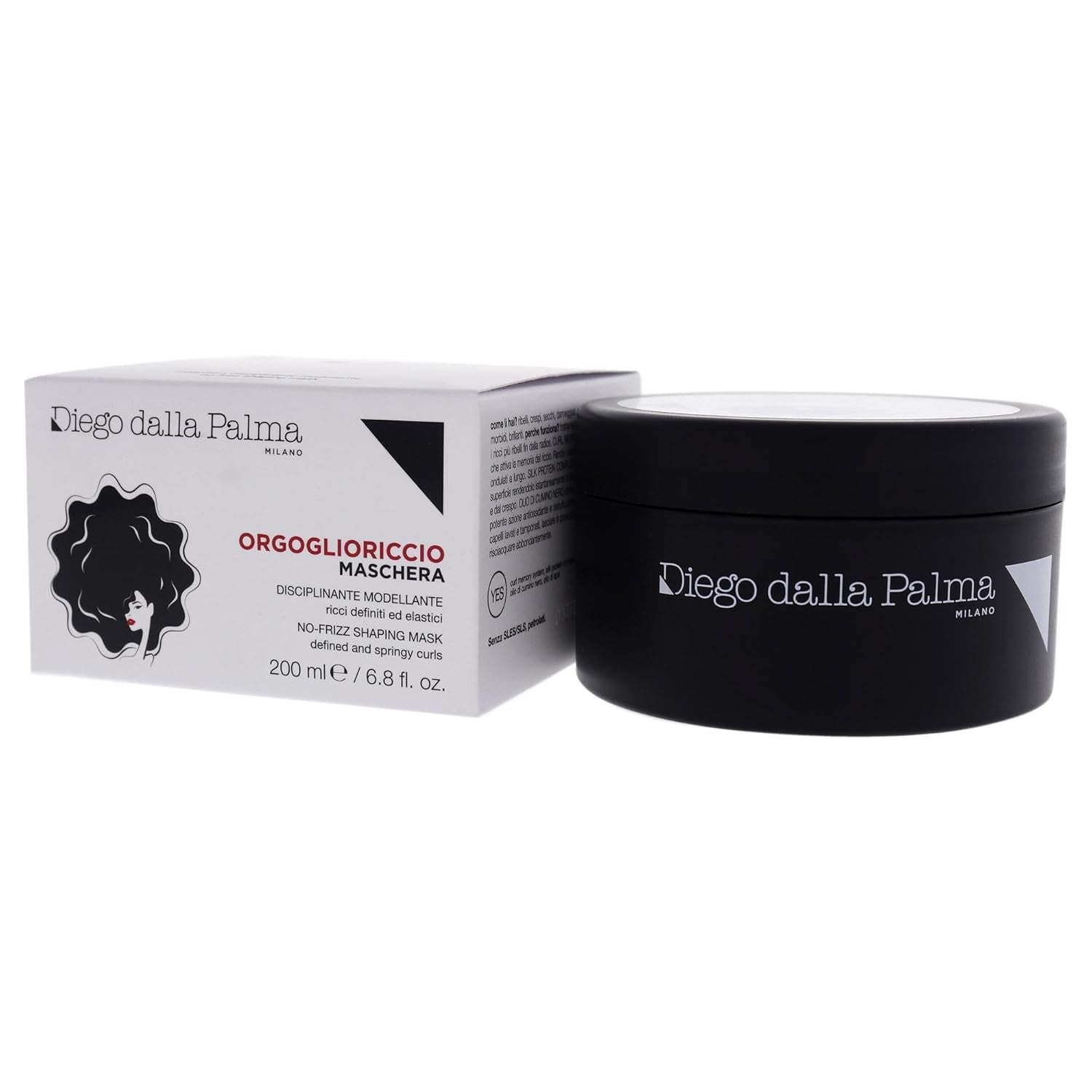 Orgoglioriccio Maske 200ml statsdesign Hårmaske Naty Shop