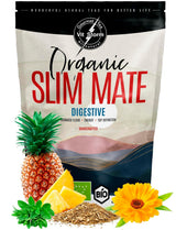 VITSTORM® Slim Tea Kardemomme – BIO Yerba Mate Tea – Detox og vanddrivende te – 100G