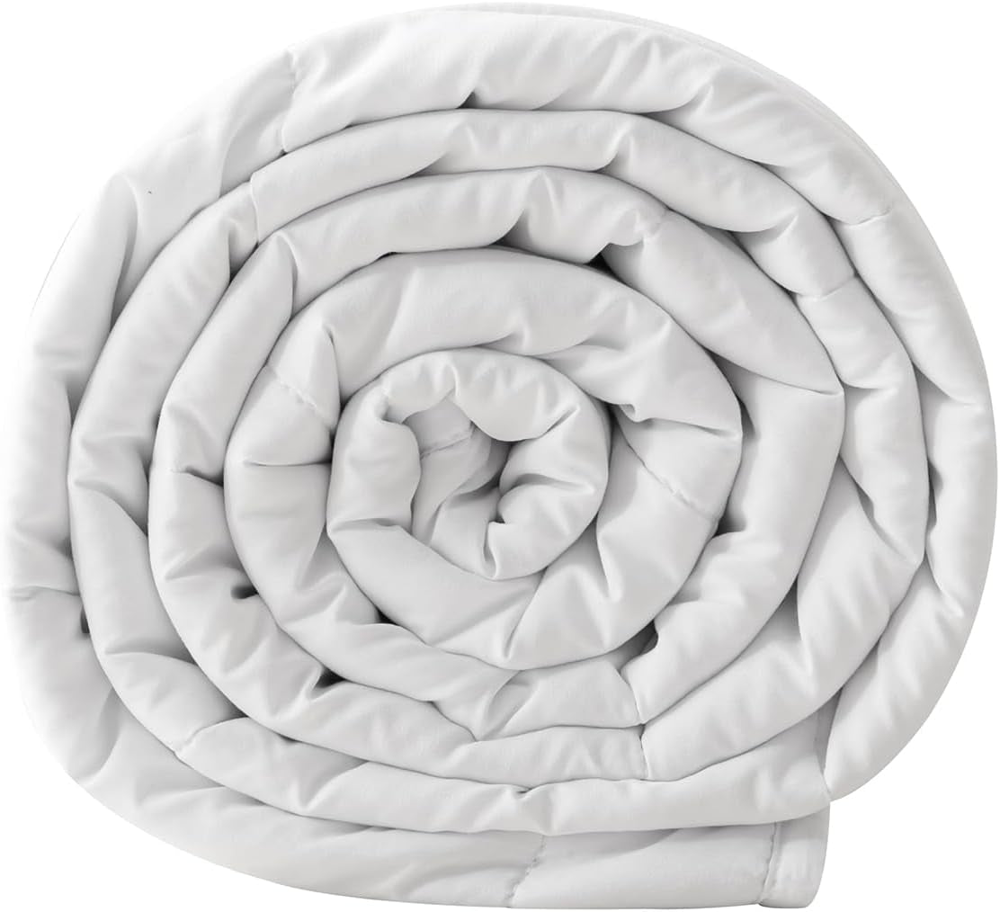 Good Nite Quilt All Seasons Quilt 155X220 Cm 4 Seasons Quilts Microfiber Quilt Four Seasons Quilt White (155X220 Cm) Quilts and Quilts Naty Shop 155X220 Cm Sommertæppe