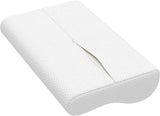 Bonmedico stor ergonomisk pude - Ortopædisk nakkestøttepude - Nakkepude til sidesover, rygsveller - Memory skumpude - Voksen sovepude - Wellnessgaver Cervikale ortopædiske puder Naty Shop