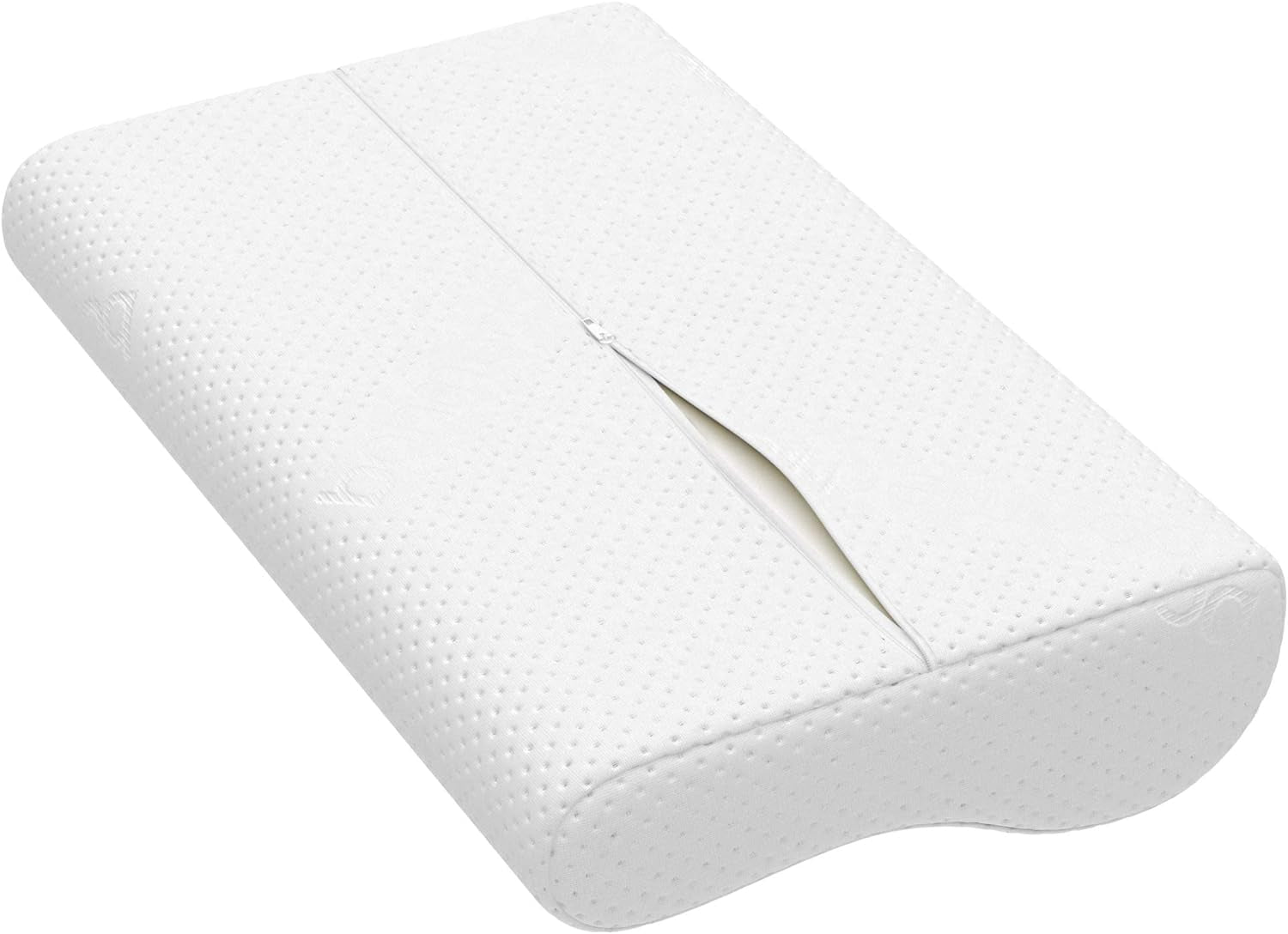 Bonmedico stor ergonomisk pude - Ortopædisk nakkestøttepude - Nakkepude til sidesover, rygsveller - Memory skumpude - Voksen sovepude - Wellnessgaver Cervikale ortopædiske puder Naty Shop