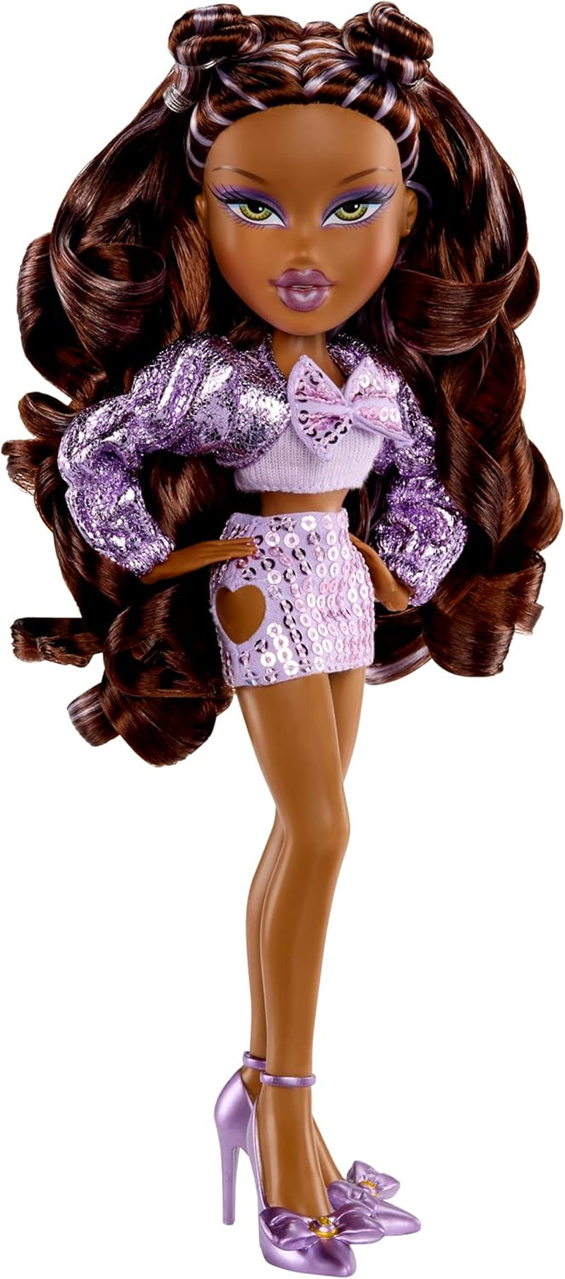 BRATZ Pop Starz Sasha – Modedukke med samlernøglering, outfit og musikalsk tilbehør