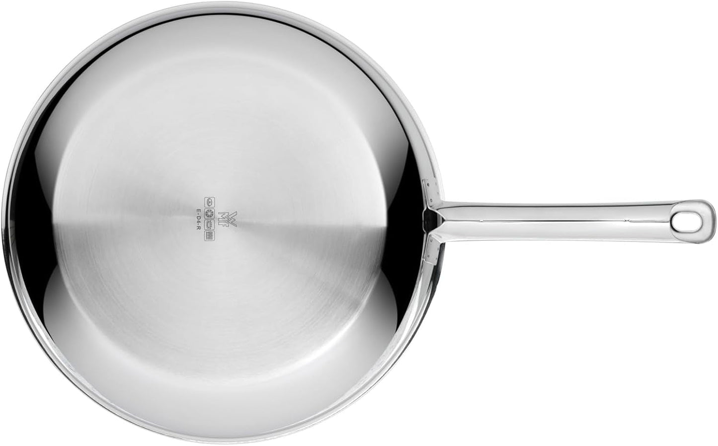 WMF Profi Resist induktionspande 24 cm, materiale med flerlagsbelægning, honeycomb struktur, rustfrit stål håndtag, ovnfaste Gryder og pander Naty Shop