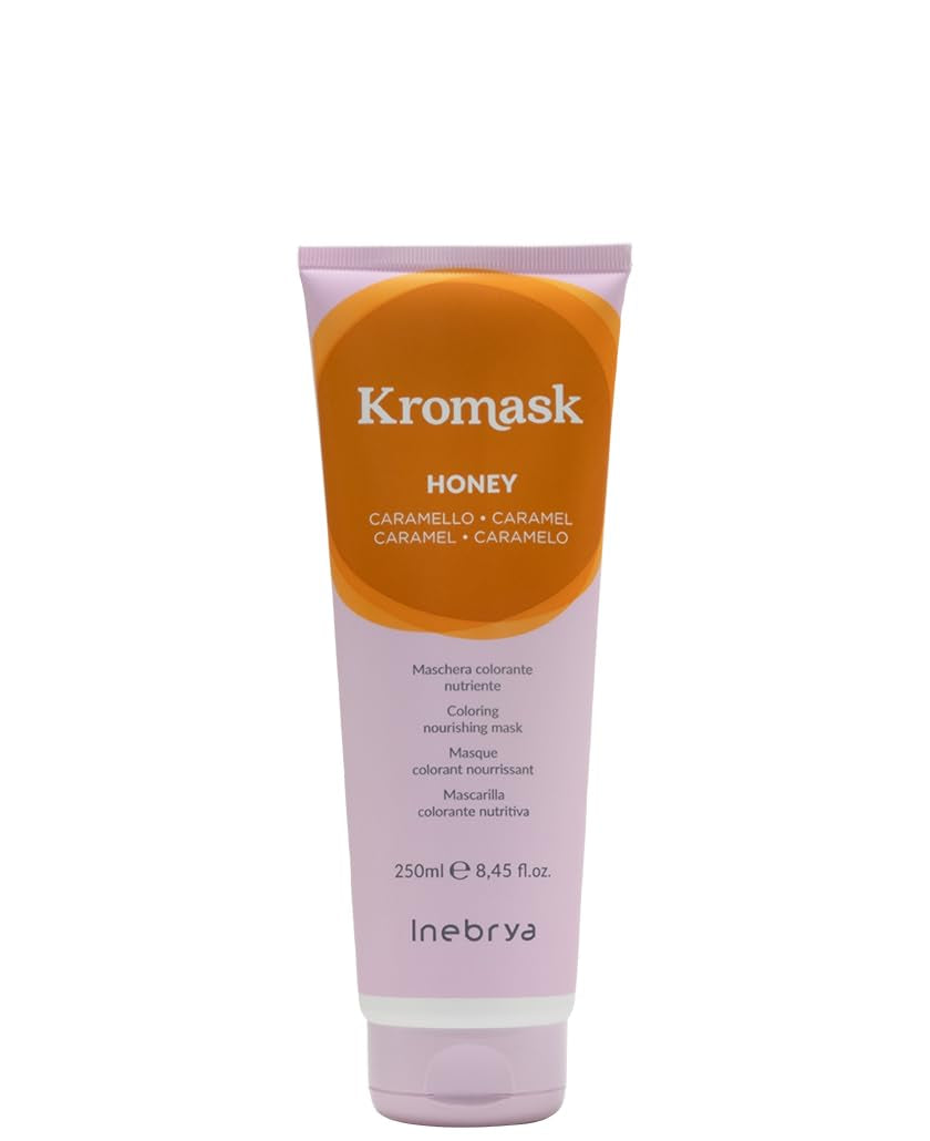INEBRYA KROMASK farvemaske, nærende, honning, 250 ml Hårmaske Naty Shop Standard titel