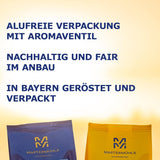 Martermühle Mexiko Bio Espressobohnen entkoffeiniert 1 kg mittelkräftig I Arabica I Smag: Nougat, Zartbitterschokolade I Ganze Bio Espresso-Bohnen schonend geröstet, säurearm