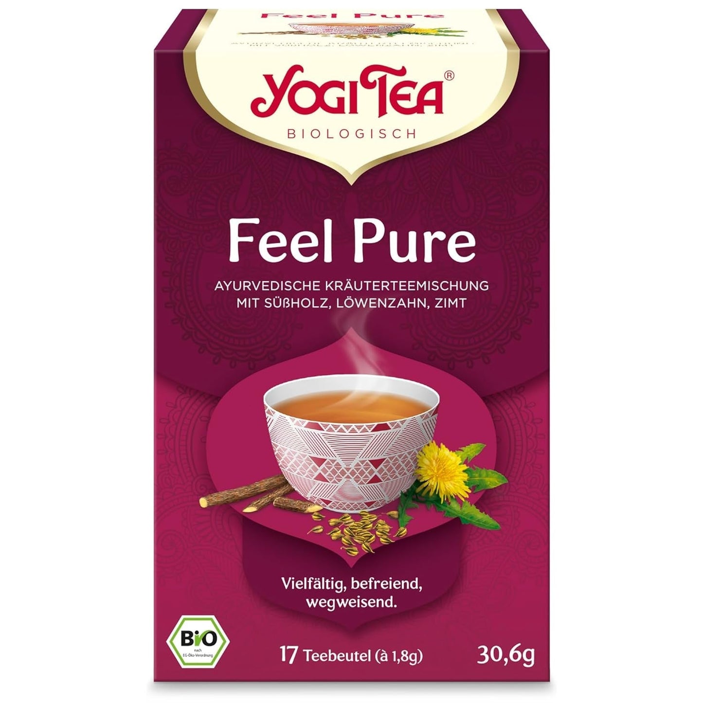 Yogi Tea Alpha Bio Detox, 17 poser, 30,6 g