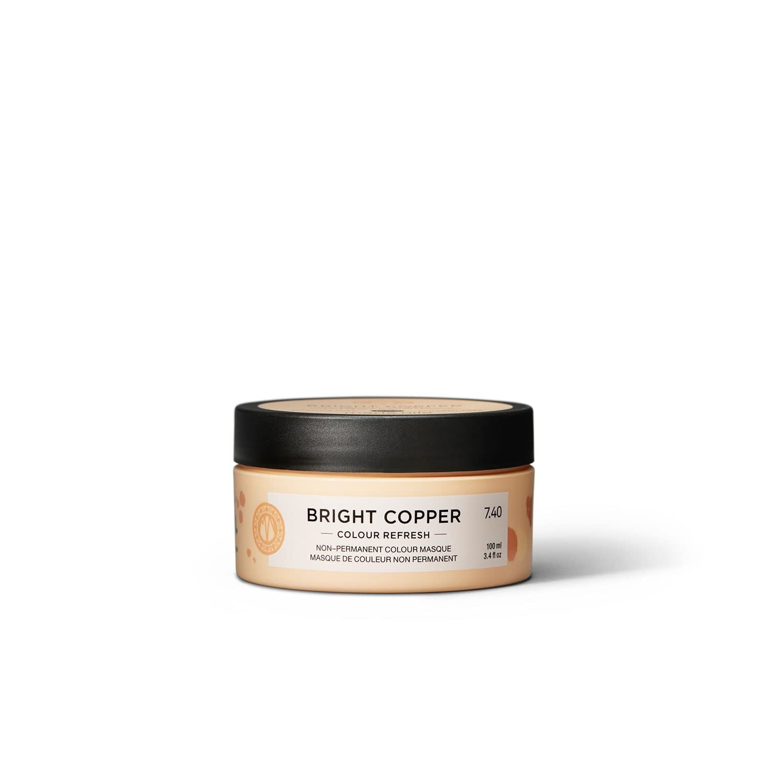 Maria Nila Colour Refresh 300 ml - En nærende farvebombe indeholdende midlertidige farvepigmenter, der hurtigt genopfrisker hårfarven. 100% vegansk. Ingen sulfater og ingen parabener. Naty Shop Bright Copper Hårfarve