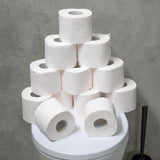 Toiletpapir Renova 4 lag hvid dekoreret duftende - 12 ruller rulle Blanco Decorado Perfumado