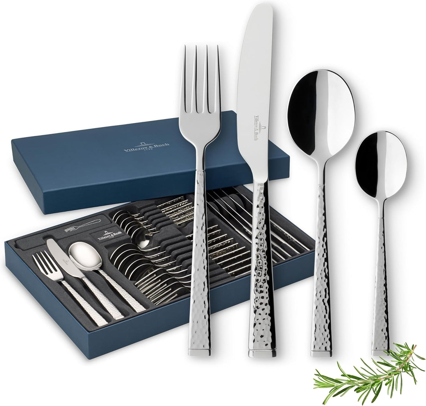 Villeroy & Boch Blacksmith bestiksæt til op til 6 personer, 24 dele, rustfrit stål